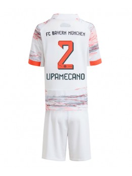 Detské Futbalové oblečenie Bayern Munich Dayot Upamecano #2 2025-26 Krátky Rukáv - Preč (+ trenírky)